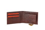 Men's wallet with stitched edge and Pierre Cardin metal logo - Tilak103 8805 - Image 4