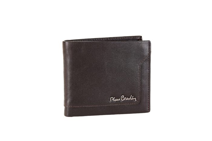 Men's wallet with stitched edge and Pierre Cardin metal logo - Tilak103 8805 - Image 3