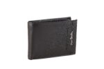 Men's wallet with stitched edge and Pierre Cardin metal logo - Tilak99 8824