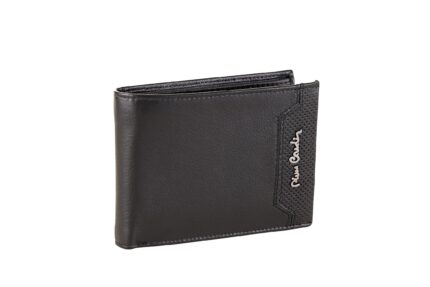 Men's wallet with stitched edge and Pierre Cardin metal logo - Tilak99 8824