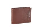Men's wallet with stitched edge and Pierre Cardin metal logo - Tilak99 8824 - Image 2