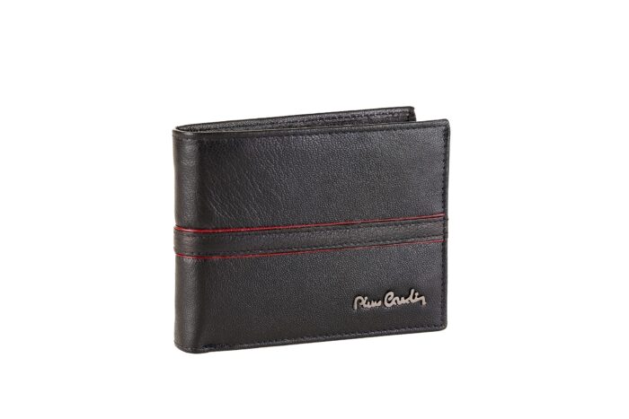 Men's wallet with stitched edge and Pierre Cardin metal logo - Tilak108 8805 - Image 2