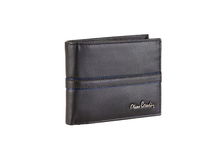 Men's wallet with stitched edge and Pierre Cardin metal logo - Tilak108 8805 - Image 3