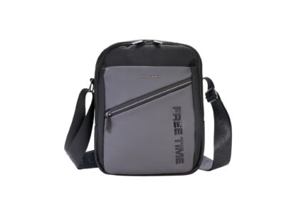 PIERRE CARDIN NYLON SHOULDER BAG - ALAN06 8155