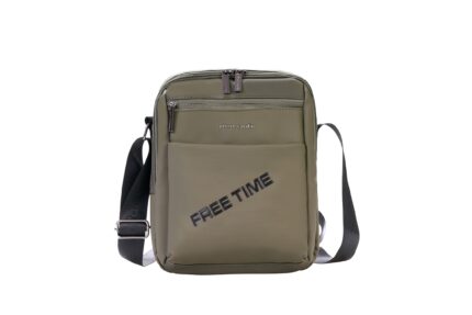 PIERRE CARDIN NYLON SHOULDER BAG - ALAN06 8132