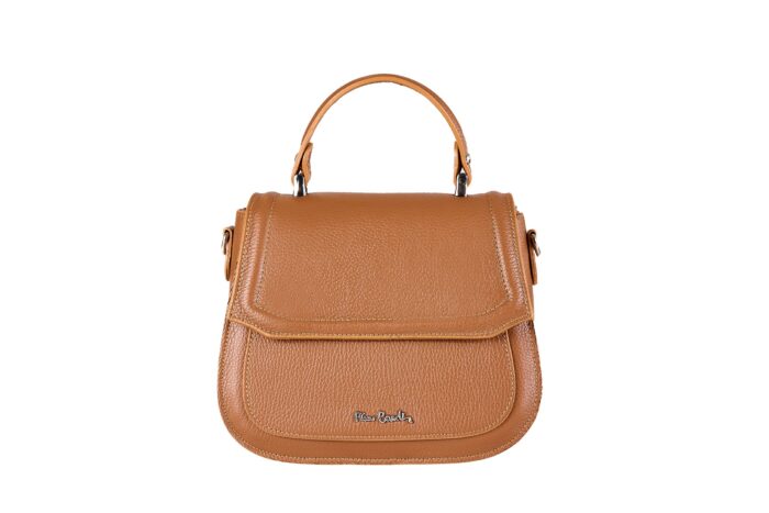 Pierre Cardin genuine leather handbag with shoulder strap - 1958 DOLLARO - Image 9