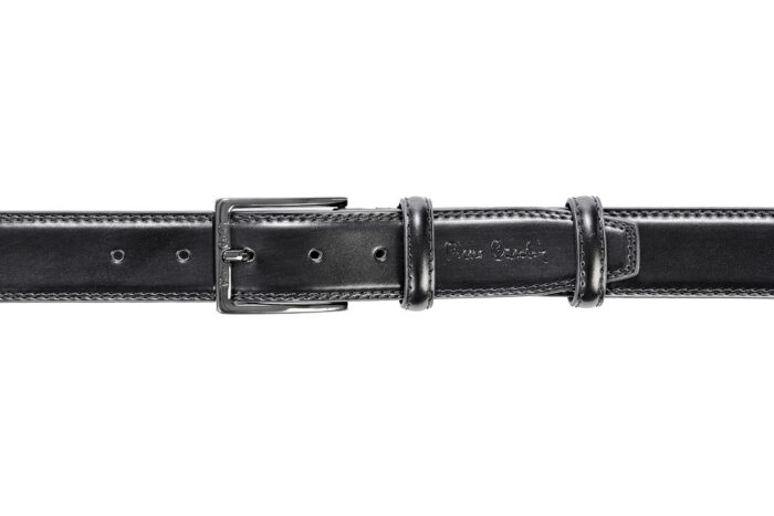 Genuine leather belt with double stitching PIERRE CARDIN - GG01 140221 - Image 1