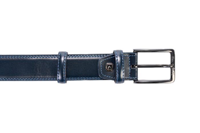 Genuine leather belt with double stitching PIERRE CARDIN - GG01 140221 - Image 3