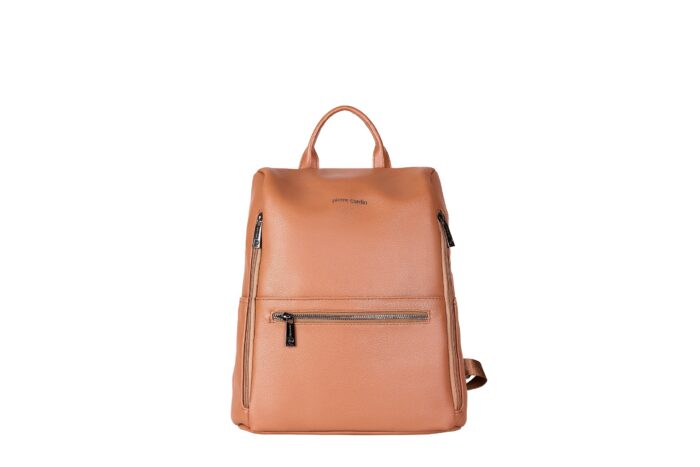 Backpack with front and back pocket in eco-leather P.CARDIN - LONG15 1943 - Image 2