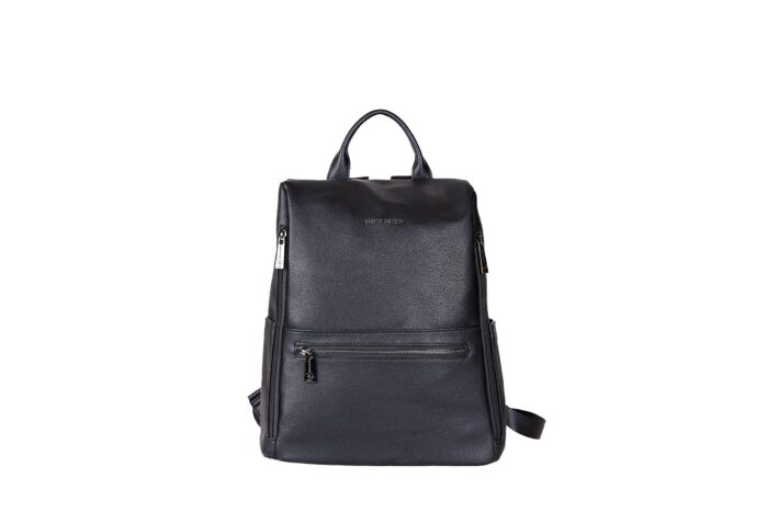 Backpack with front and back pocket in eco-leather P.CARDIN - LONG15 1943 - Image 5