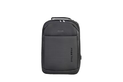 P.Cardin Multi-Pocket Fabric Men's Backpack with USB Socket - ALAN05 4461