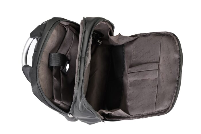 Pierre Cardin Multi-Pocket Fabric Men's Backpack with USB Socket - ALAN05 4449 - Image 4