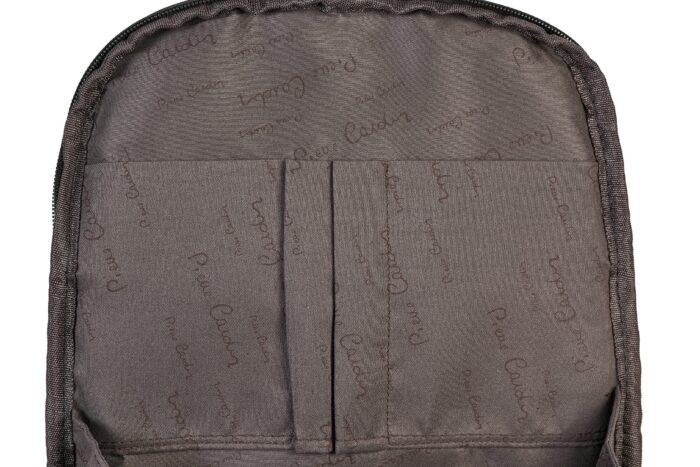 Pierre Cardin Multi-Pocket Fabric Men's Backpack with USB Socket - ALAN05 4449 - Image 6