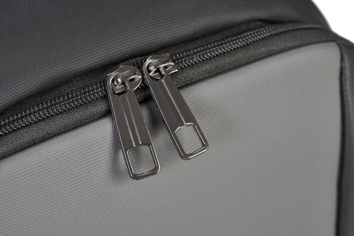 P.Cardin multi-pocket fabric Men's backpack with USB socket - ALAN05 4452 - Image 6