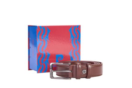 PIERRE CARDIN Men's Belt, Double Stitching - GG28 2401