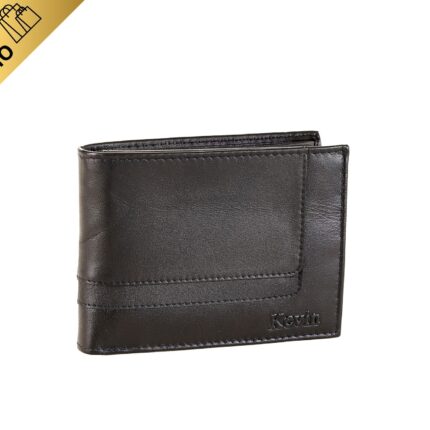 Men's wallet with stitched edge and embossed Kevin Jeans logo - Tilak85 8806