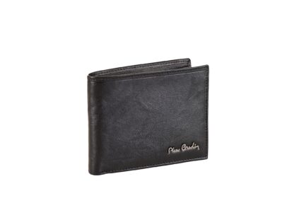 Men's wallet with stitched edge and Pierre Cardin metal logo -  MJ03 8806