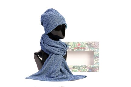 PIERRE CARDIN Scarf and Hat Set - 1087