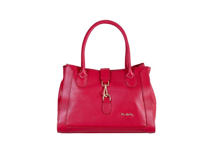 Pierre Cardin genuine leather bag with double handle and shoulder strap - 55086 DOLLARO - Image 5