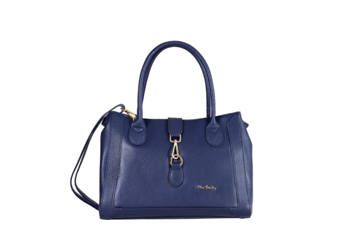 Pierre Cardin genuine leather bag with double handle and shoulder strap - 55086 DOLLARO - Image 4