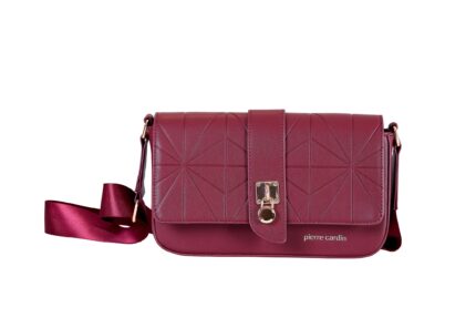 PIERRE CARDIN ECO-LEATHER SHOULDER BAG - YILA02 16775