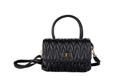 QUILTED HANDBAG WITH ECO-LEATHER SHOULDER STRAP P.CARDIN - HONG02 3118