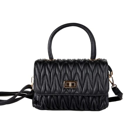 QUILTED HANDBAG WITH ECO-LEATHER SHOULDER STRAP P.CARDIN - HONG02 3118