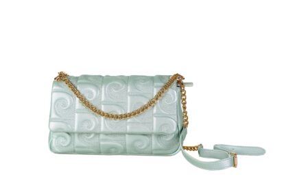 P.CARDIN QUILTED ECO-LEATHER SHOULDER BAG - 9761 JULY15