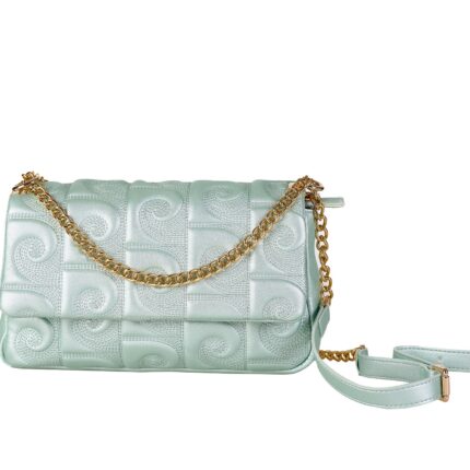 P.CARDIN QUILTED ECO-LEATHER SHOULDER BAG - 9761 JULY15