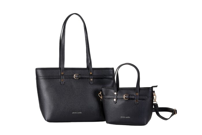 PIERRE CARDIN ECO-LEATHER BAG SET - WX11 6011 - Image 1