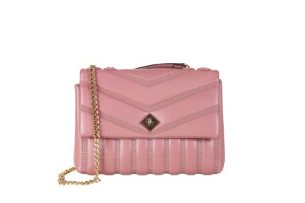 P.CARDIN QUILTED ECO-LEATHER SHOULDER BAG - JULY12 2004