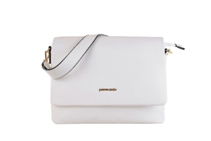 PIERRE CARDIN ECO-LEATHER SHOULDER BAG WITH SHOULDER STRAP - GN35 67741