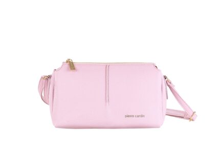 PIERRE CARDIN ECO-LEATHER SHOULDER BAG - LONG19 1005