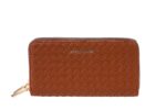 PIERRE CARDIN DOUBLE ZIP QUILTED ECO-LEATHER PURSE - WX15 8828 - Image 2