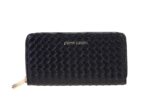 PIERRE CARDIN DOUBLE ZIP QUILTED ECO-LEATHER PURSE - WX15 8828 - Image 3