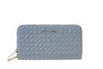 PIERRE CARDIN DOUBLE ZIP QUILTED ECO-LEATHER PURSE - WX15 8828 - Image 7