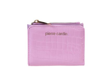 PIERRE CARDIN ECO-LEATHER ZIP-UP PURSE - WX20 2112