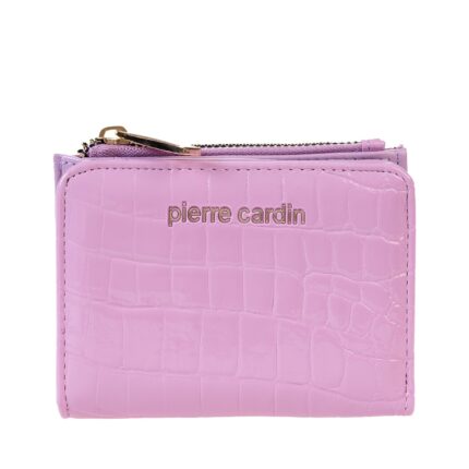 PIERRE CARDIN ECO-LEATHER ZIP-UP PURSE - WX20 2112
