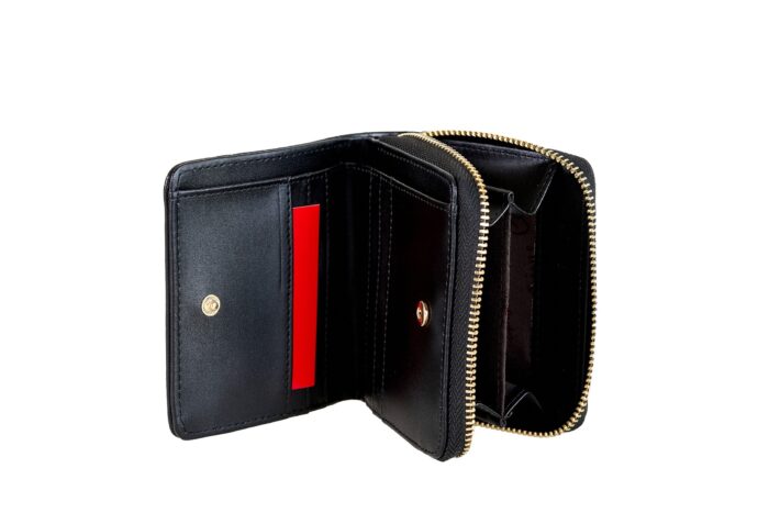 PIERRE CARDIN ECO-LEATHER ZIP-UP PURSE - WX13 2116 - Image 8