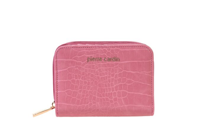 PIERRE CARDIN ECO-LEATHER ZIP-UP PURSE - WX13 2116 - Image 1