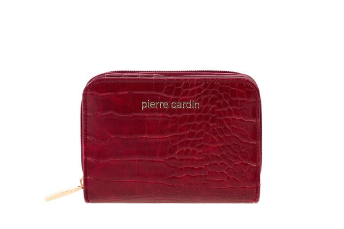 PIERRE CARDIN ECO-LEATHER ZIP-UP PURSE - WX13 2116 - Image 5