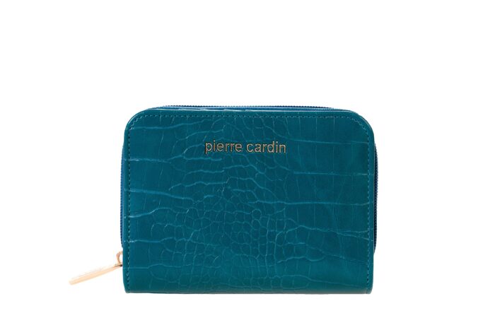 PIERRE CARDIN ECO-LEATHER ZIP-UP PURSE - WX13 2116 - Image 6