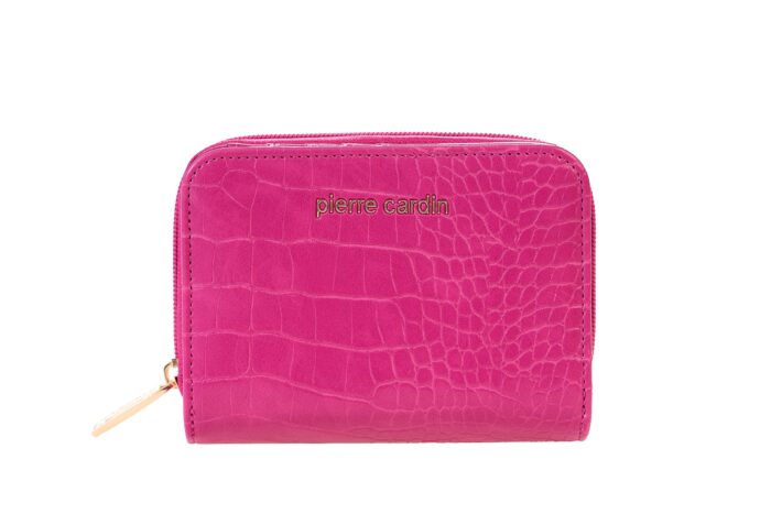 PIERRE CARDIN ECO-LEATHER ZIP-UP PURSE - WX13 2116 - Image 7