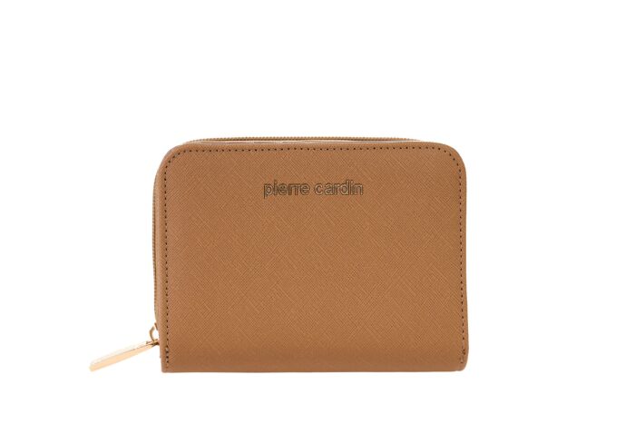 PIERRE CARDIN ECO-LEATHER ZIP-UP PURSE - WX14 2116 - Image 2