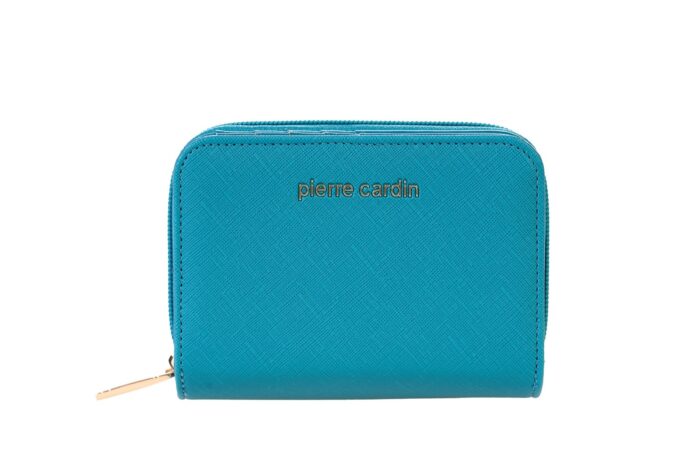 PIERRE CARDIN ECO-LEATHER ZIP-UP PURSE - WX14 2116 - Image 7