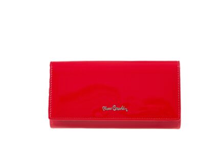 PIERRE CARDIN GENUINE LEATHER BUTTON CLOSURE PURSE - LADY78 100