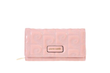PIERRE CARDIN ECO-LEATHER BUTTON CLOSURE PURSE - LADY75 1720