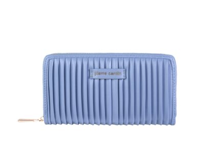 PIERRE CARDIN ECO-LEATHER ZIP-UP PURSE - MISS10 1040