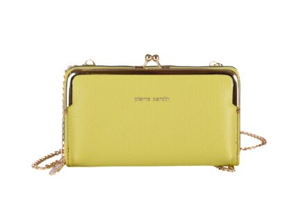 PIERRE CARDIN ECO-LEATHER SHOULDER BAG WITH PURSE - GN46 1239