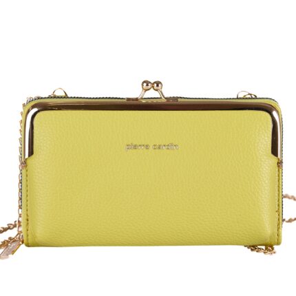 PIERRE CARDIN ECO-LEATHER SHOULDER BAG WITH PURSE - GN46 1239
